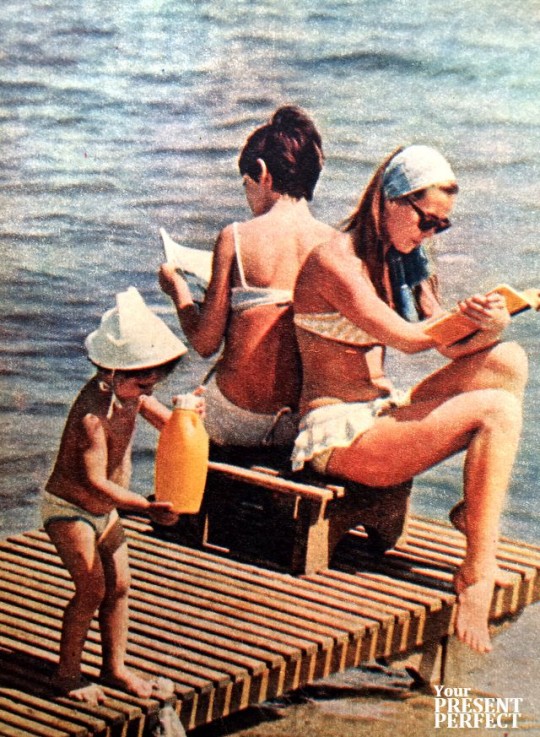 Солнечные ванны. 1969 год.